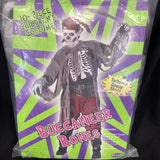 Child Small 4-6  Buccaneer Bones Skeleton Pirate Costume