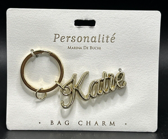 Personalite Marina De Buchi Personalized Bag Charm Katie