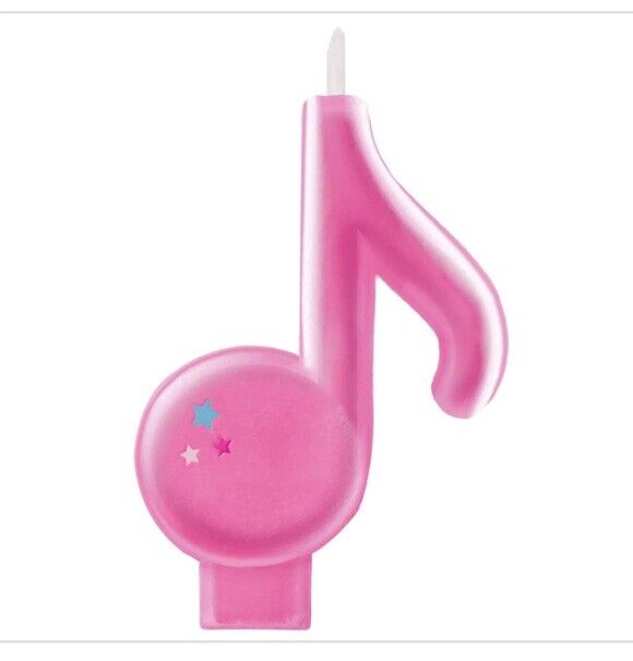 Internet Famous Music Note Birthday Candle, 4