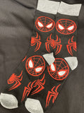 Miles Morales Men’s Crew Socks Size 8-12