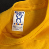 Toddler Size 4 Jersey TShirts Rabbit Skins 3301 Gold2