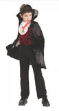 TRANSYLVANIAN VAMPIRE DRACULA CHILD BOYS  HALLOWEEN COSTUME Med 8-10