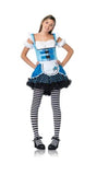 Magic Mushroom Alice Wonderland Fancy Dress Up Halloween Junior Teen Costume