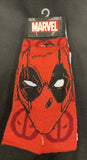 Hyp Socks RED - Deadpool Red Logo Socks - Set of Two Marvel