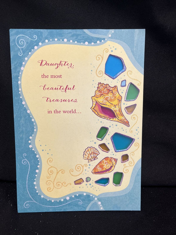 Happy Birthday Daughter Greeting Card w/Envelope