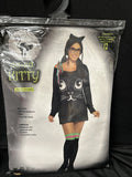 Forum  Co-Ed Kitty Black Cat Adult Costume (Fits Up to Size 12)1