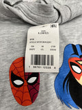 Girls' Marvel Spider-Man Suit up Short Sleeve  T-Shirt Heather Gray L (10/12)