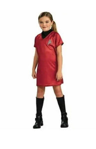 Rubie's Star Trek Uhura Dress Kids Costume - Medium 8-10 Red