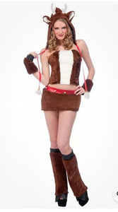 Sexy Reindeer Adult Costume X-Small/Small