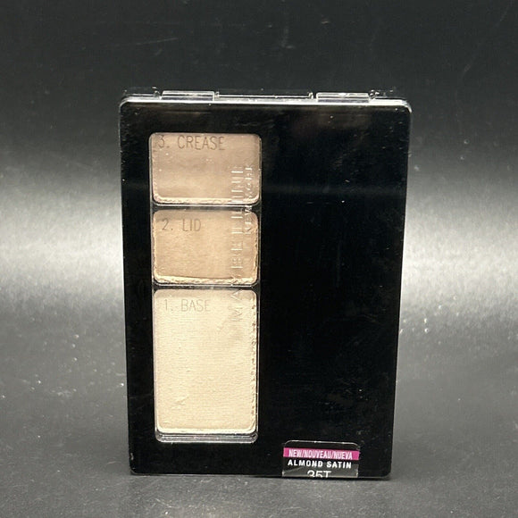 Maybelline Expert Wear Eye Shadow Trio, 35T, Almond Satin