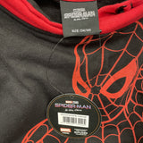 Marvel Miles Morales Double Sleeves Hoodie Kids Size 10