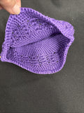 Baby Purple Crochet Beanie Big Dreamz2