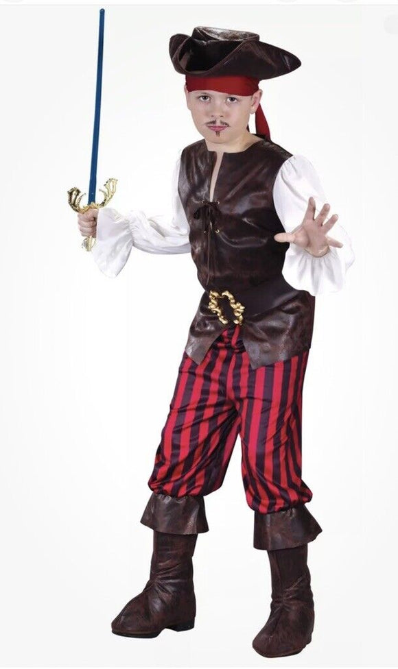 High Seas Buccaneer Child Costume Medium 8-10