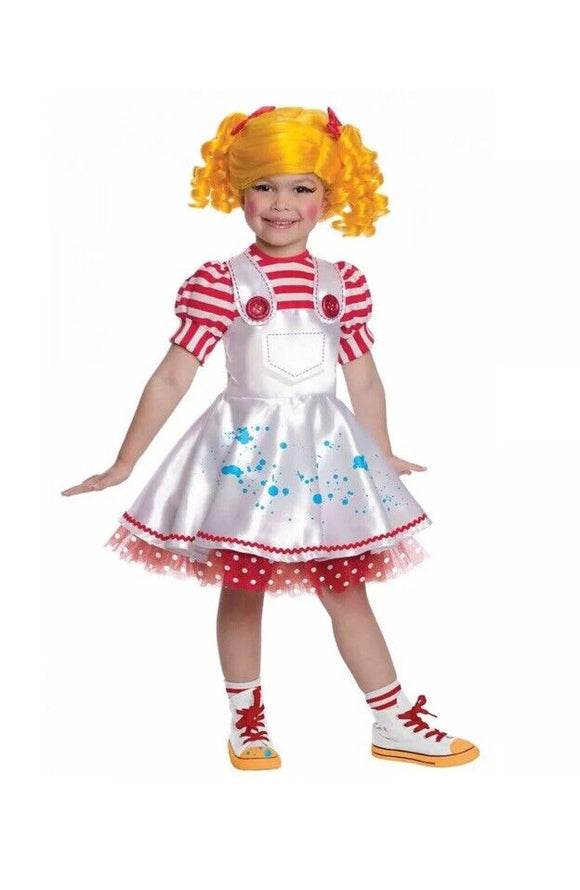 Lalaloopsy Costume Kids Halloween Fancy Dress Size 2-4