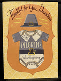 Happy 1st Thanksgiving Grandson Greeting Card w/Envelope