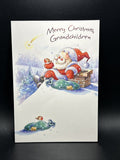 Merry Christmas Grandchildren Greeting Card w/Envelope