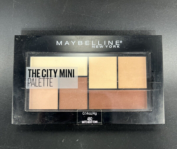 Maybelline New York The City Eyeshadow Palette #480Matte About Town 0.14 oz