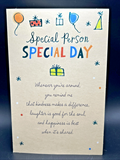 Happy Birthday Special Person Greeting Card w/Envelope4