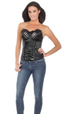 Catwoman corset top size small, dress up, sexy costume,0