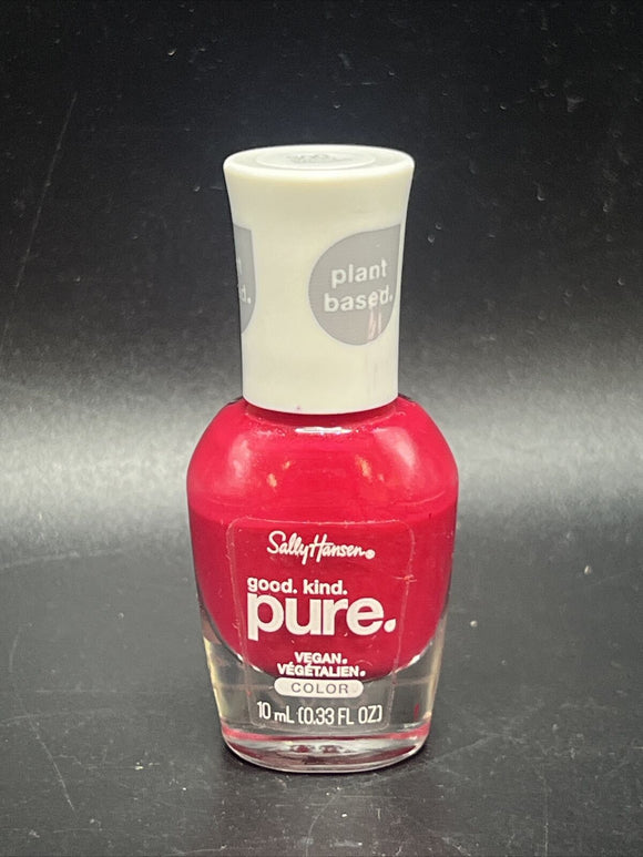 Sally Hansen Good Kind Pure Vegan Nail Color - #300 Sweet Berries NEW