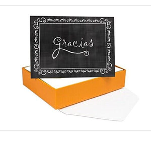 Designer Greetings Blank Thank You “ Garcias” Cards 14 Ct