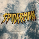 Spiderman Kids Graphic Tie Dye Teal Sweatshirt Size 10