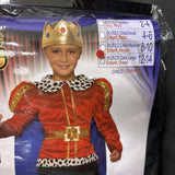 Majestic King Storybook Fairy Tale Child Costume (Large) 12-143