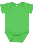 Rabbit Skins 4424 Infant Fine Jersey Bodysuit 24 Mos Apple Green0