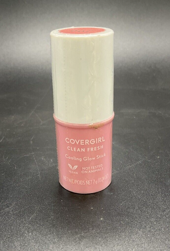 Covergirl Clean Fresh Cooling Glow Stick Pink Thrill 100 Vegan No Tested Animals