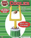 Football Party Inflatable Cooler 6.5’ With Goal Post And Ball