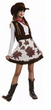 Cowgirl Cutie Western Rodeo Child Costume Small 4-6