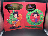 Merry Christmas Aunt Greeting Card w/Envelope
