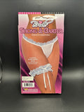 Forum Novelties Bride Thong & Garter A Something Blue Adult OSFM