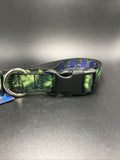Marvel Plastic Clip Pet Collar Large-Customized “Fluffy” WHU011, 1” Wide 15”-26”