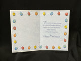 Happy 1st Hanukkah Grandson Greeting Card w/Envelope