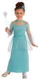 Child Girls Princess Blue Costume  Girls Fairy Tale Costumes Medium 8-100