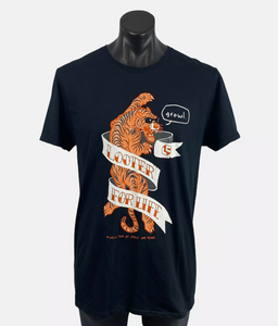 Loot Crate Men's "Looter For Life" Tiger T-Shirt Medium