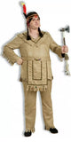 Full-figured Native American Brave One Size Fits Up To Chest 48”