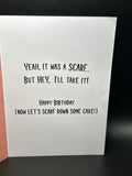 Humor Birthday Greeting Card w/Envelope