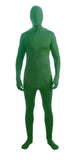 Green Disappearing Man Skin Suit Adult Costume (X-Large)0