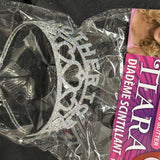 Mother to Be Sparkling Silver Glitter Tiara Forum Novelties