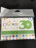 Celebrate in Style 30Th Invite 8Ct