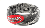 Groove Life AVENGERS BLACK AND WHITE COMIC RING Size 11 Silicone NEW