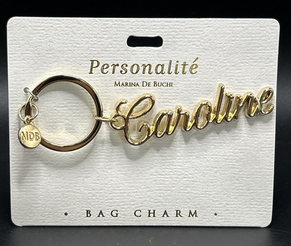 Personalite Marina De Buchi Personalized Bag Charm Caroline