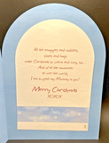 Merry Christmas Mommy Greeting Card w/Envelope