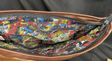 Marvel Heroes Faux Leather Brief Case Adjustable Strap Zip Closure And Snap Flap