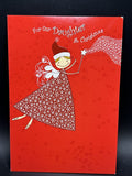 For Daughter on Christmas Greeting Card w/Envelope