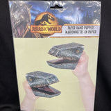 Jurassic World DIY Hand Dinosaur Puppets Favour, 4 Count