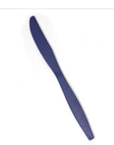 Premierware Navy Blue Plastic Knives 50Ct  Disposable & Durable Cutlery