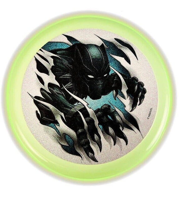 Marvel Avengers Black Panther Flying Glow in The Dark Frisbee 9